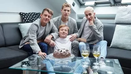 Birthday Bang – James Lewis, Sam Brook, David Kelly, Justin Palmer