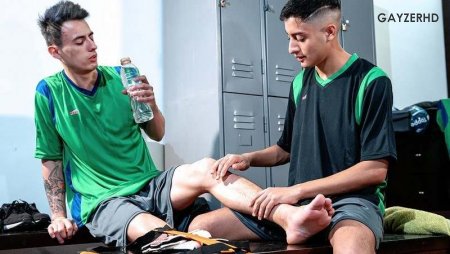 Helix Soccer Team 2 – Ep 4 Massages in Locker Room – Sly Conan, Bruno Pattel