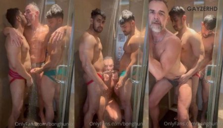 Bong Hung – Sunday 3 some with white daddy