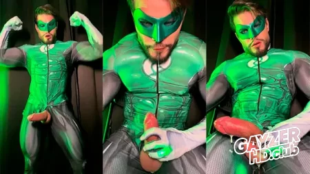 Rico Marlon Big thick Lantern Green – Masturbation Big thick Loads of Milk